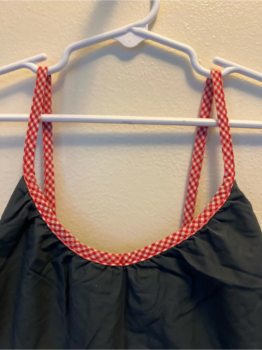 Old Navy Blue Sundress red paisley pattern